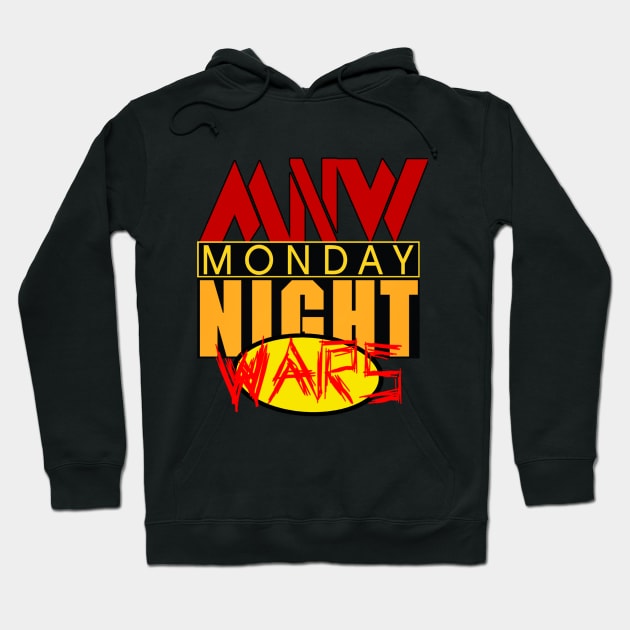 Monday Night Wars! Hoodie by The Dark Vestiary
